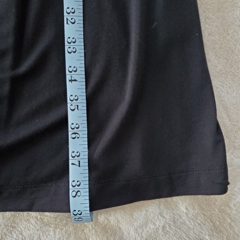 Dana Buchman Twist Waist Jersey Dress Black XS - Picture 6 of 7